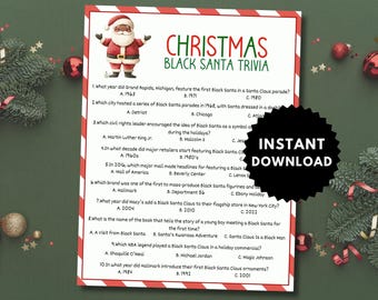 Christmas Trivia, Black People Christmas Games, African American ...