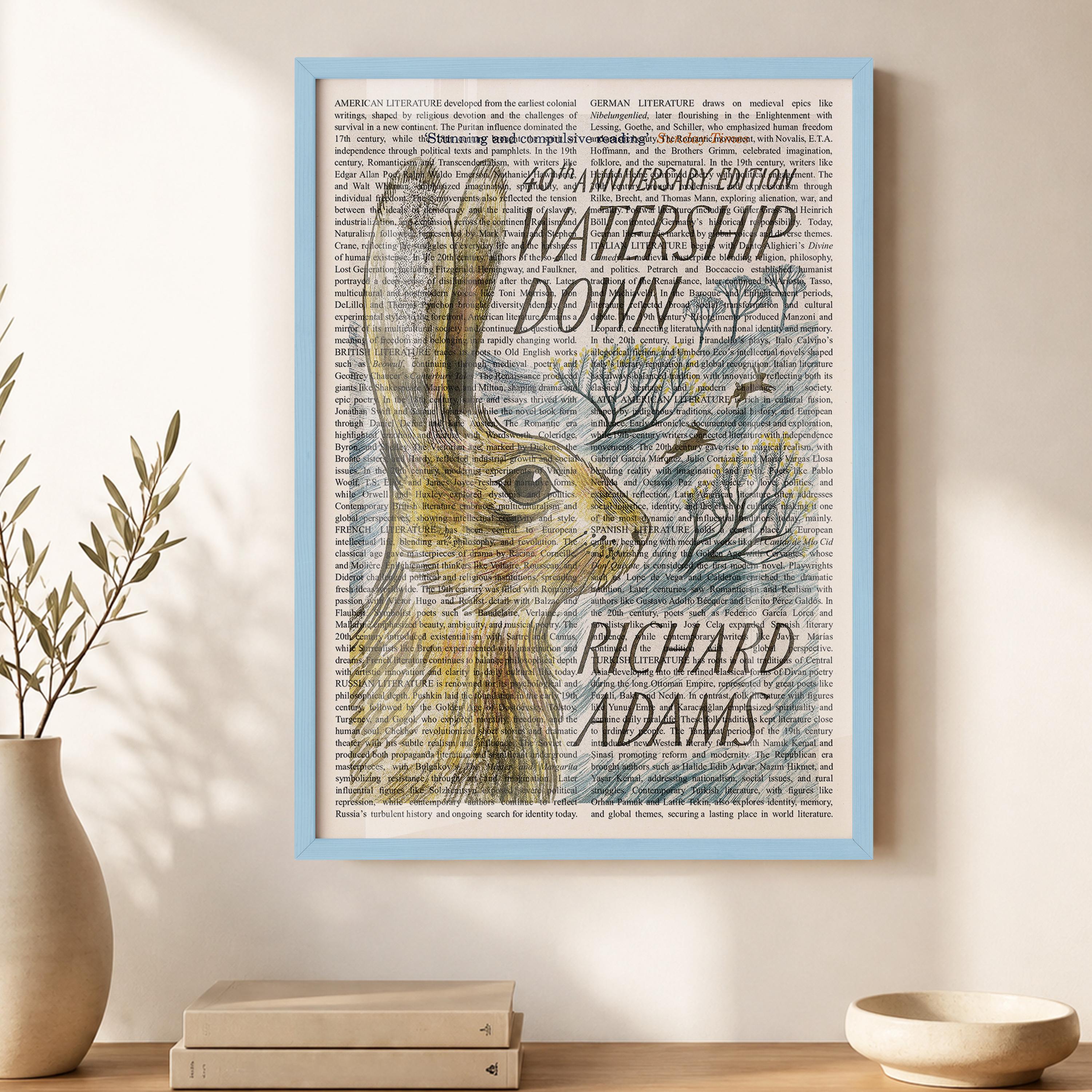 Watership Down Book Cover Art - Etsy