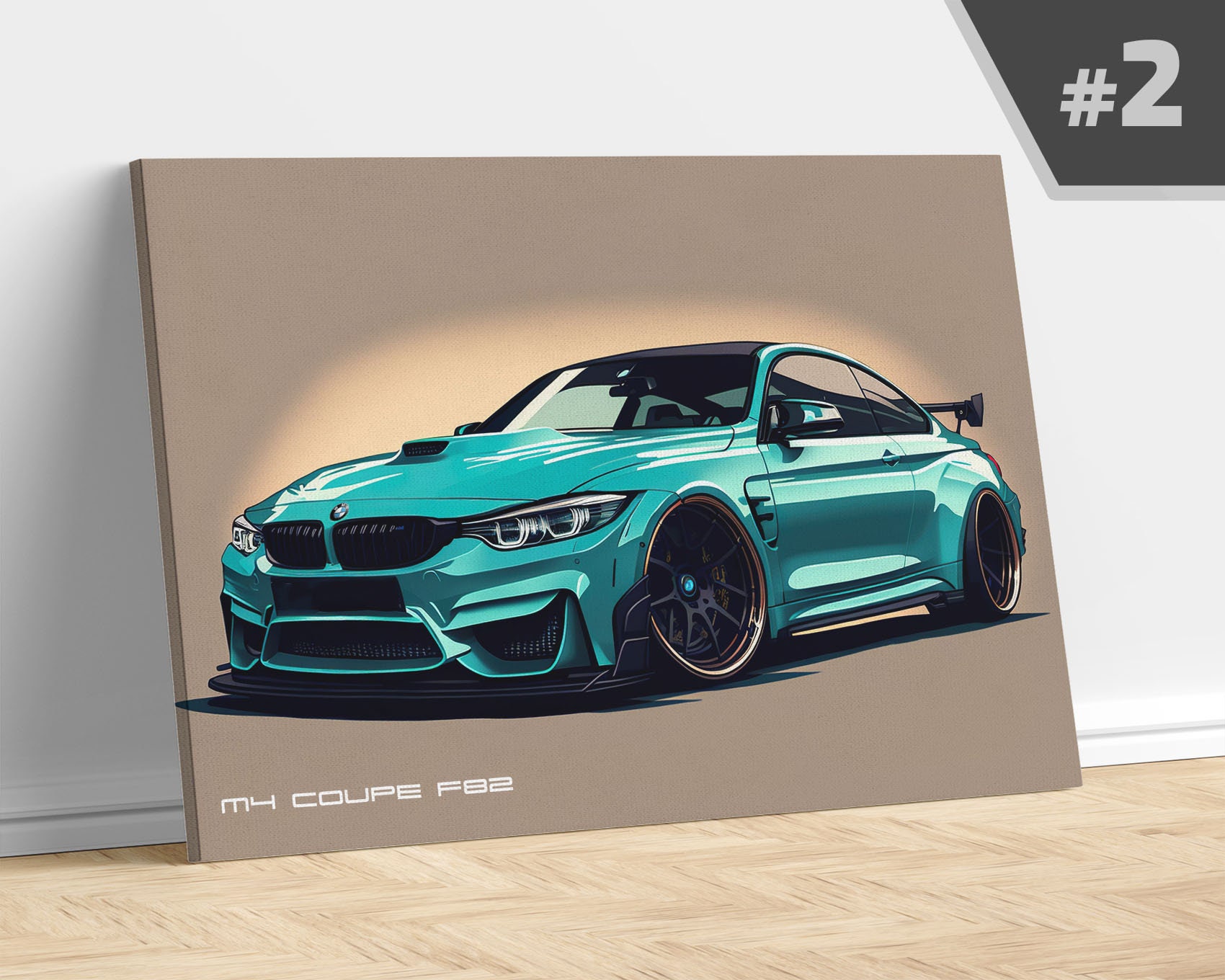 BMW M4 F82 Poster Canvas BMW F82 Canvas Wall Art BMW M4 - Etsy Hong Kong