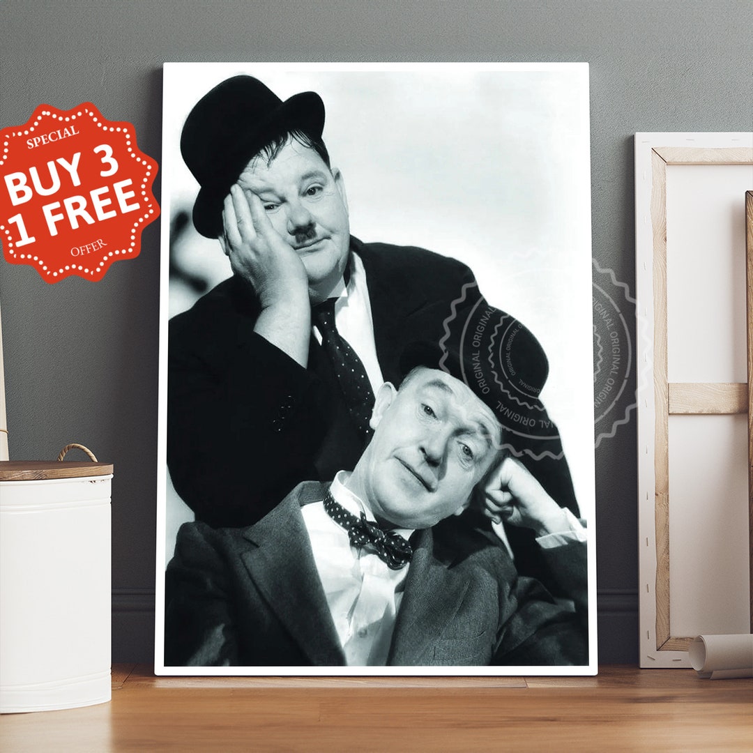 Laurel & Hardy A3 Poster Nr. 11 – Klassisches Filmplakat Der Komiker-Legenden Für Die Wand