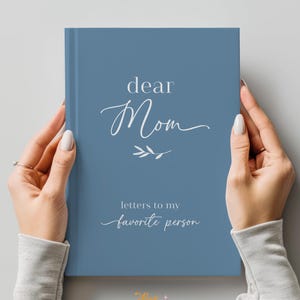 Cartas para a mãe, Caderno de memórias para a mãe, Livro de memórias personalizado para a mãe, Caderno personalizado para a querida mãe, Presente para a mãe dos filhos, Presente para o dia das mães, Pessoa favorita