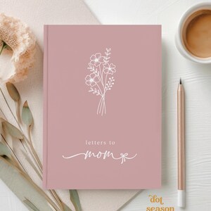 Cartas para a mãe, Caderno de memórias para a mãe, Livro de memórias personalizado para a mãe, Caderno personalizado para a querida mãe, Presente para a mãe dos filhos, Dia das Mães