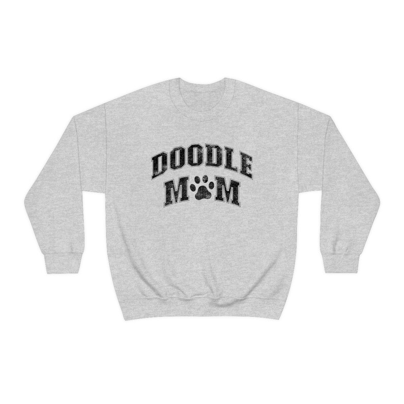 Doodle Dog Mom Sweatshirt, Golden doodle Gifts, Doodle Mama Sweatshirt, Goldendoodle Sweatshirt, dog mom gift, gifts for dog lovers image 6