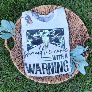 Cow Print Tee