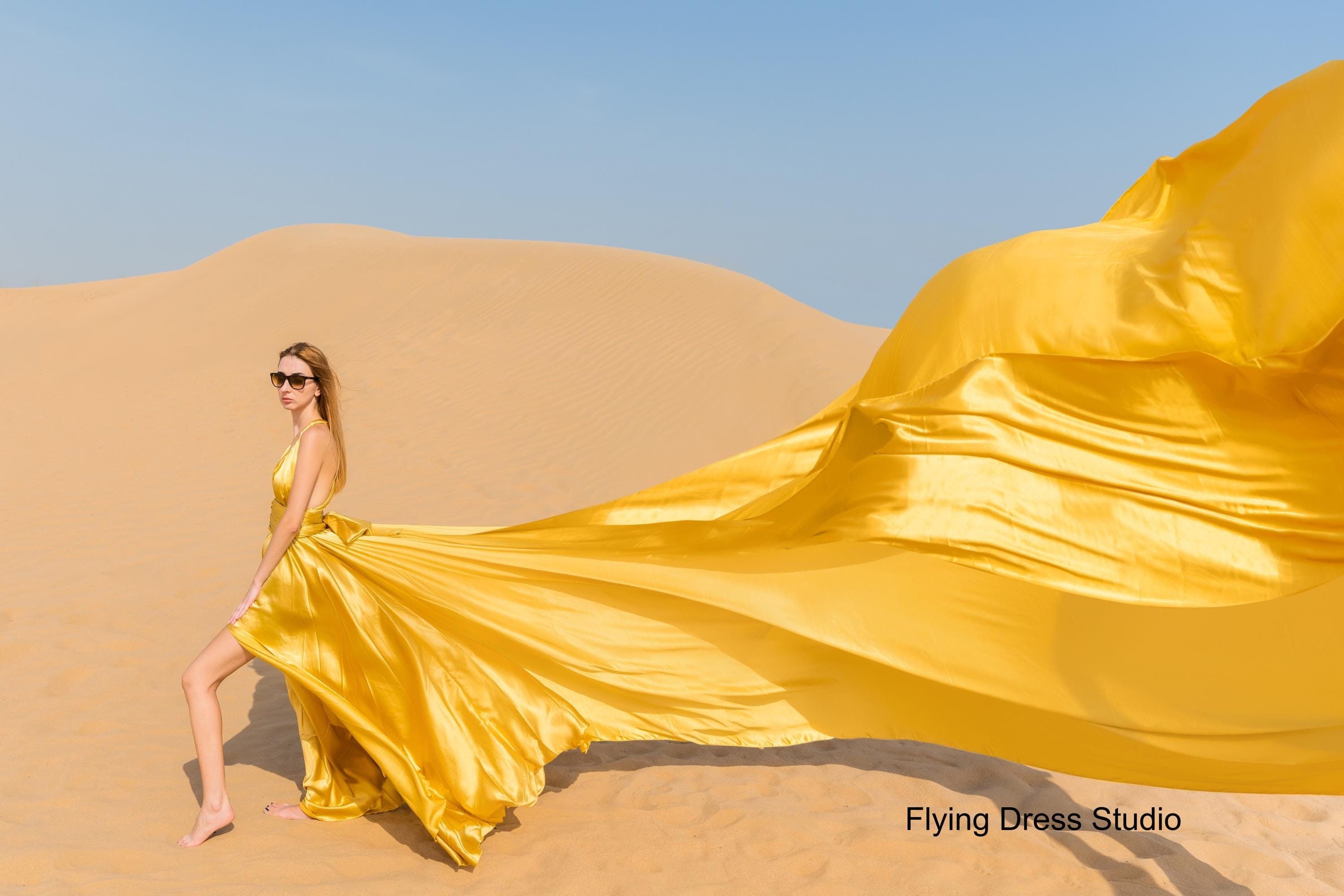 Long Flying Dress for Photoshoot