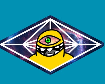 Laster Subtronics-sticker
