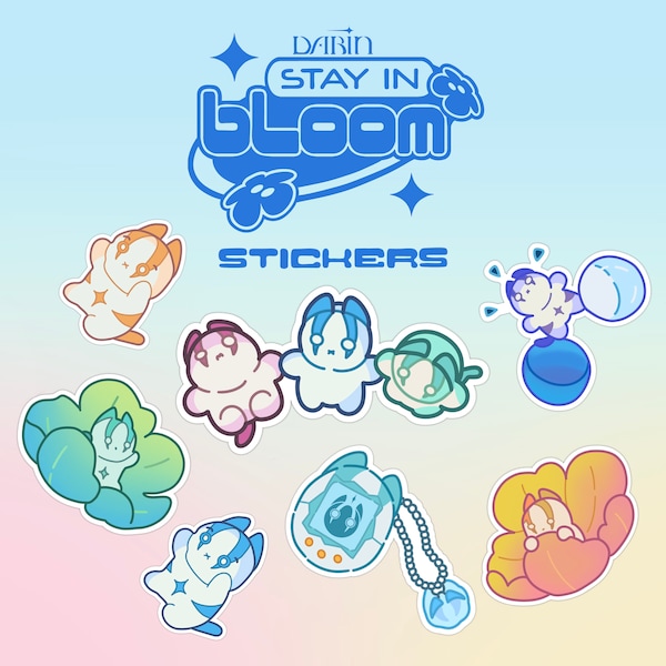 Dabin Stay In Bloom Sticker Pack