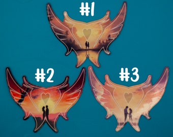 Illenium Phoenix hart-logo sticker