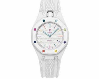 Custom Silicone Watch Strap for Swatch x AP Royal Pop | Color, Length, Fit Options