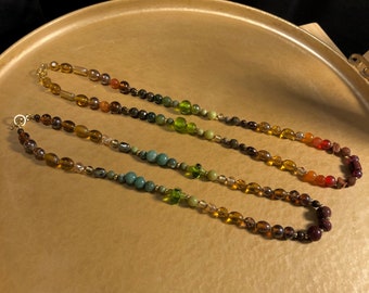 Earth-Toned Rainbow Strand