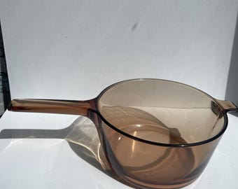 Corning Visions - Vision Ware - 2.5 Liter Pot Pan heavy glass pot