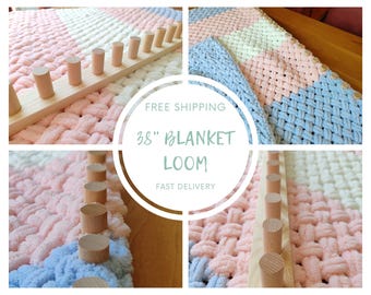 36" dikke breideken weefgetouw jumbogaren - opvouwbaar en draagbaar