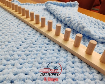 72" dikke breideken weefgetouw jumbogaren - custom breiweefgetouw - opvouwbaar en draagbaar