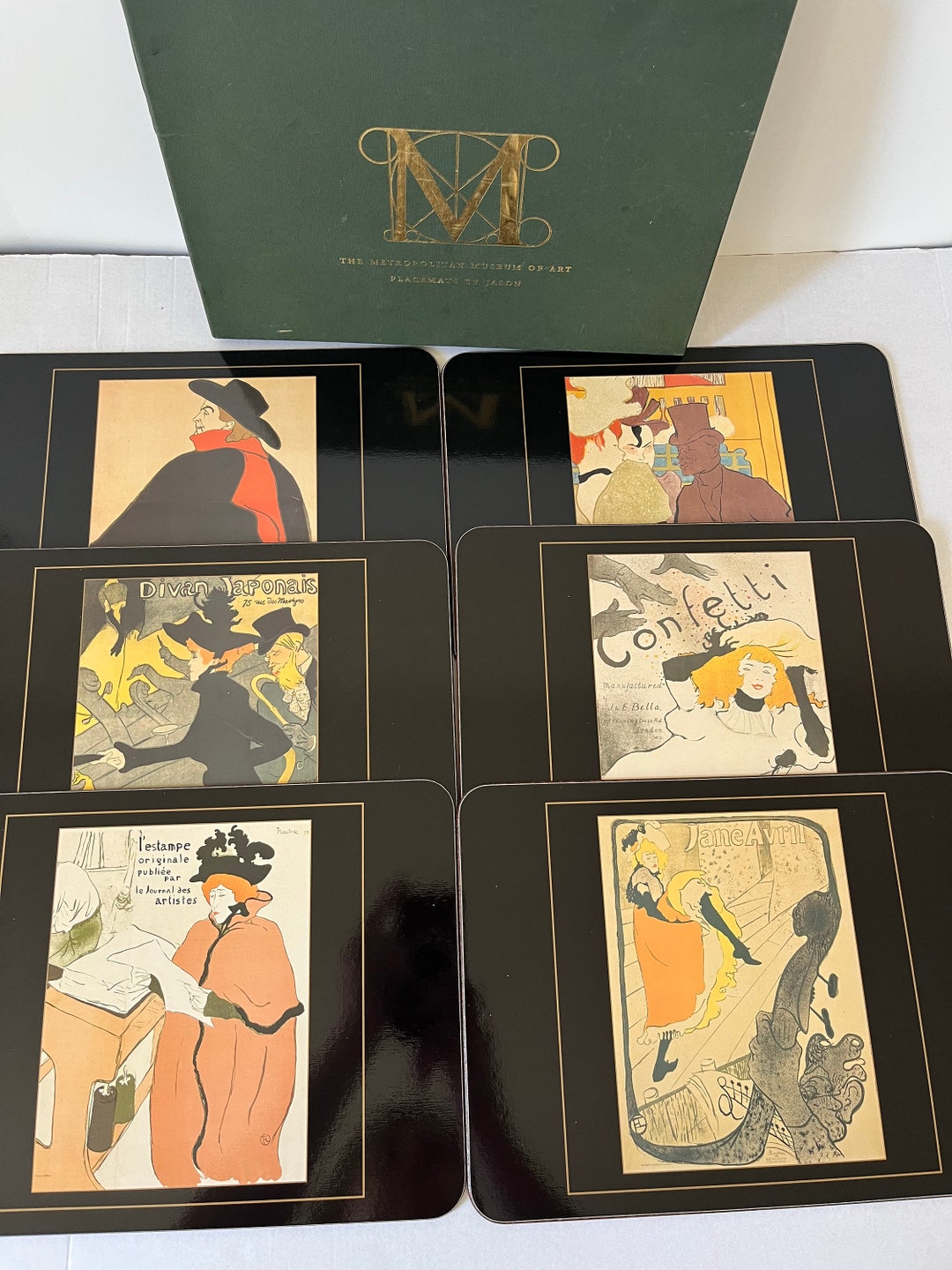 The Metropolitan Museum of Art Placemats by Jason Featuring Etsy