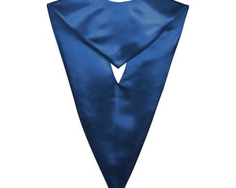 Custom Graduation V- Stole- Personalized Graduation V-stole -Trimmed imprinted V-stole adult- Class of 2025-Custom SASH with Text