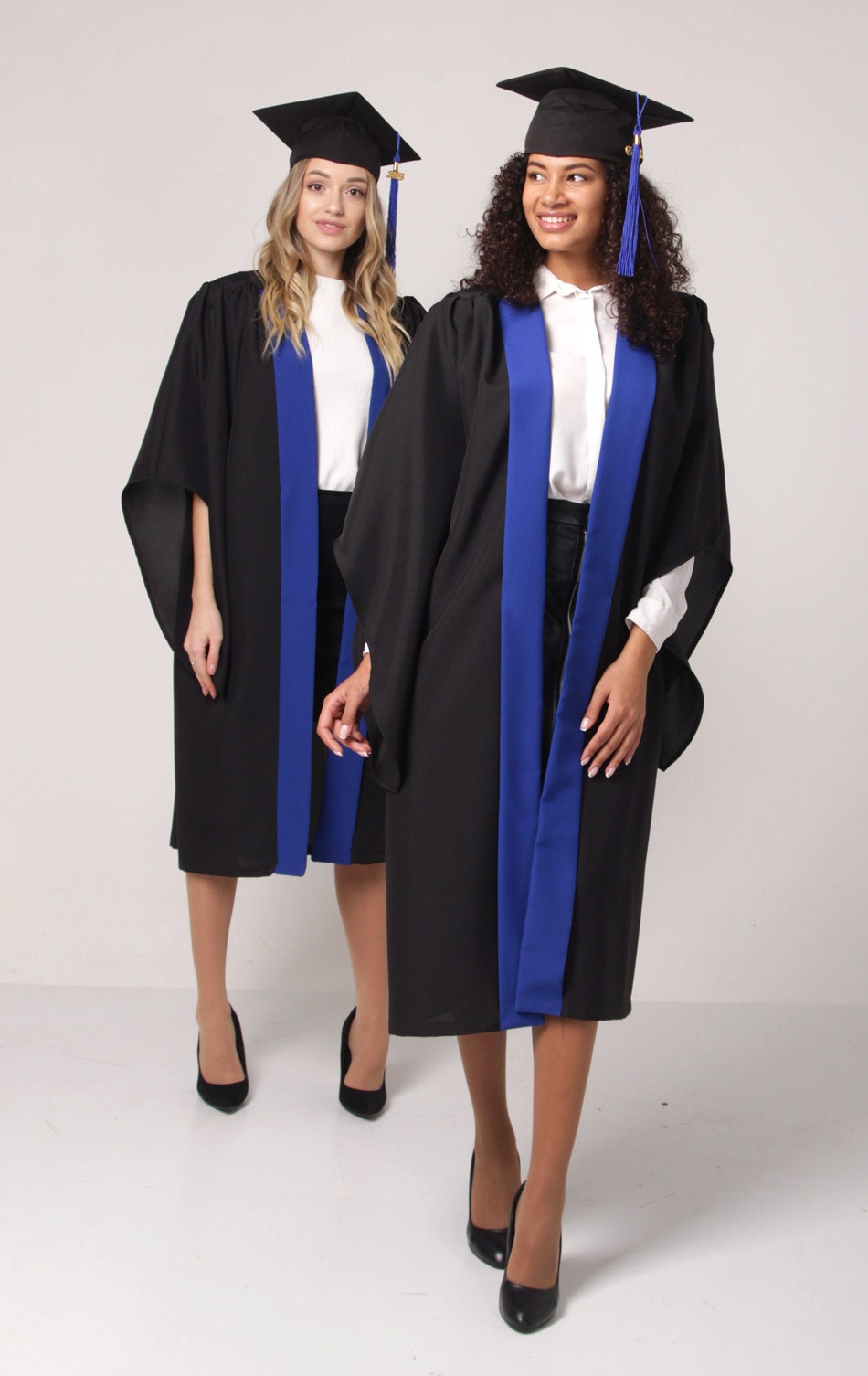 Royal blue Deluxe Supreme High School Graduation Kit: Premium Gown, Cap,  and Tassel Ensemble – Exquisite Quality and Exceptional Style - Graduation  Paradise