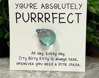 Fluorite Sleeping Cat Carving – “You’re Absolutely Purrrfect”