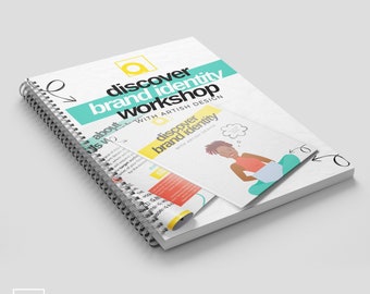 Brand Discovery Workshop | 11 brand activities workbook | Brand Strategy Map | Target Audience Map