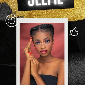 Premade Story Templates | DIY Canva Flyers | Black & Gold Black Friday ...