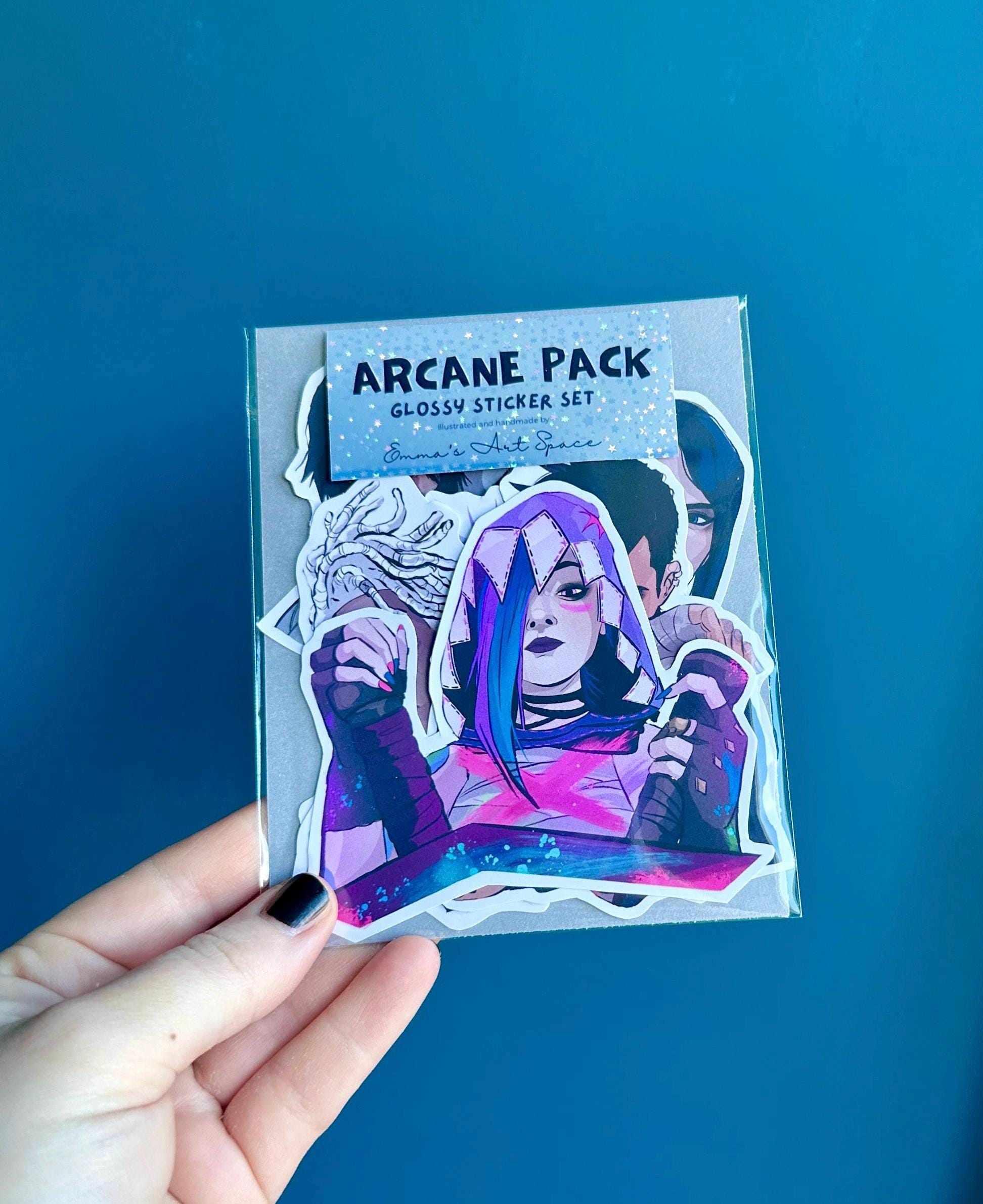 Arcane Sticker Pack of 6 - Etsy