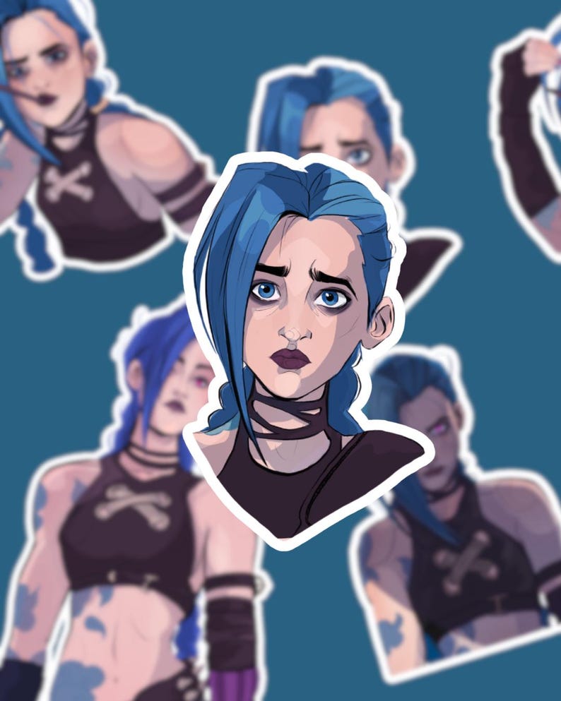 Jinx Sticker Pack of 4 - Etsy