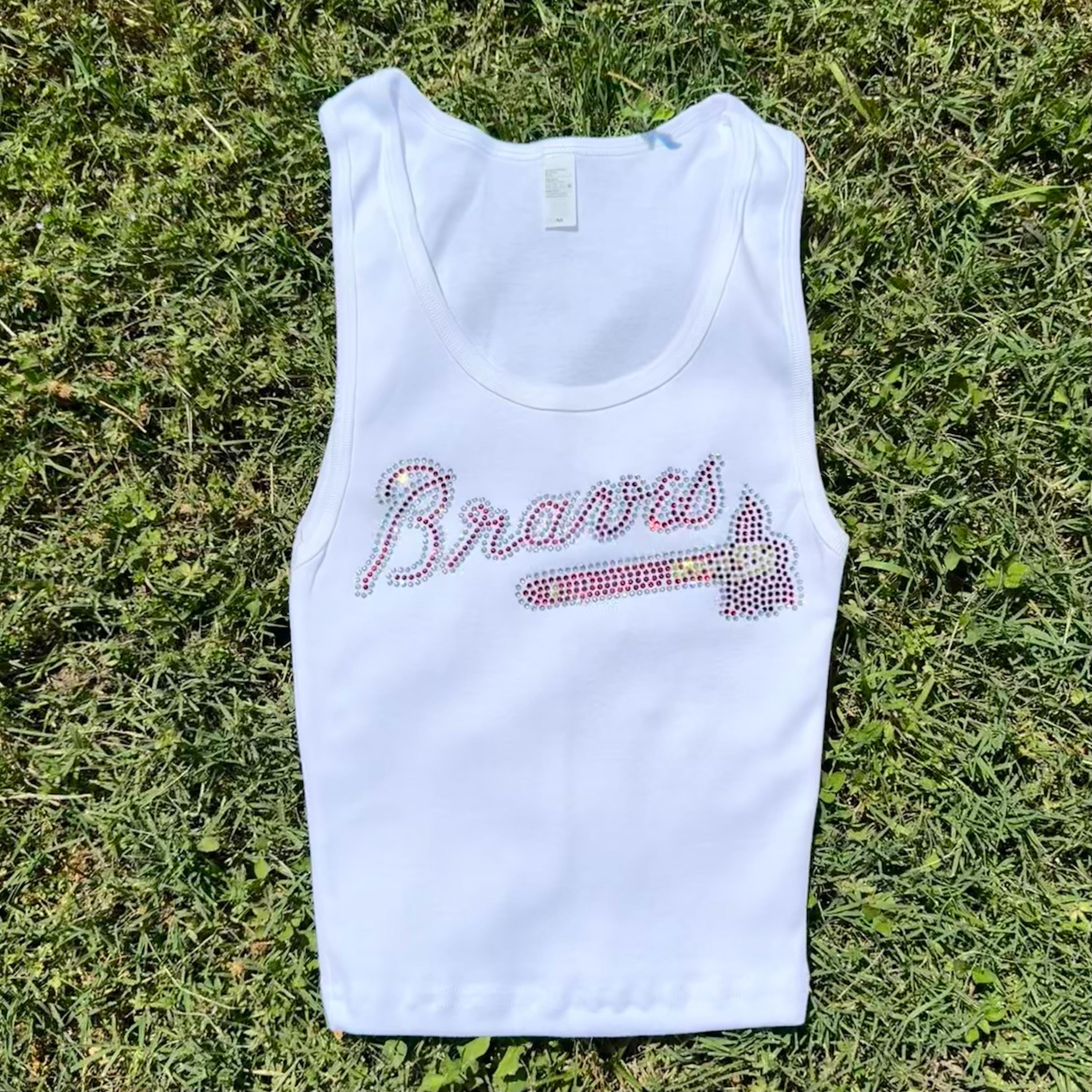売れ筋商品|||カールバンクス カットソー トップス レディース Women'sWhite Atlanta Braves Curveball Tank Top White カールバンクス レディース カットソー トップス Women'sWhite