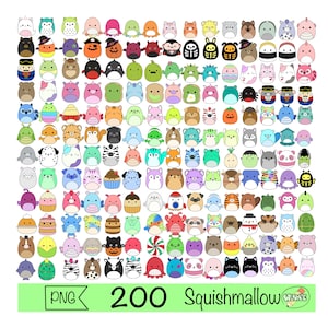 squishmallow png clipart cute printable sticker squishmallow digital stickers smooshy animal cartoon squishy png food squishmallow sticker