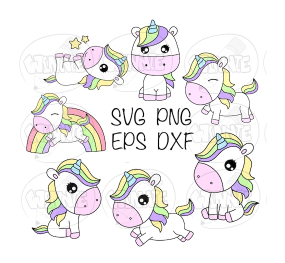 Kawaii unicorn sticker  Buy kawaii unicorn sticker online