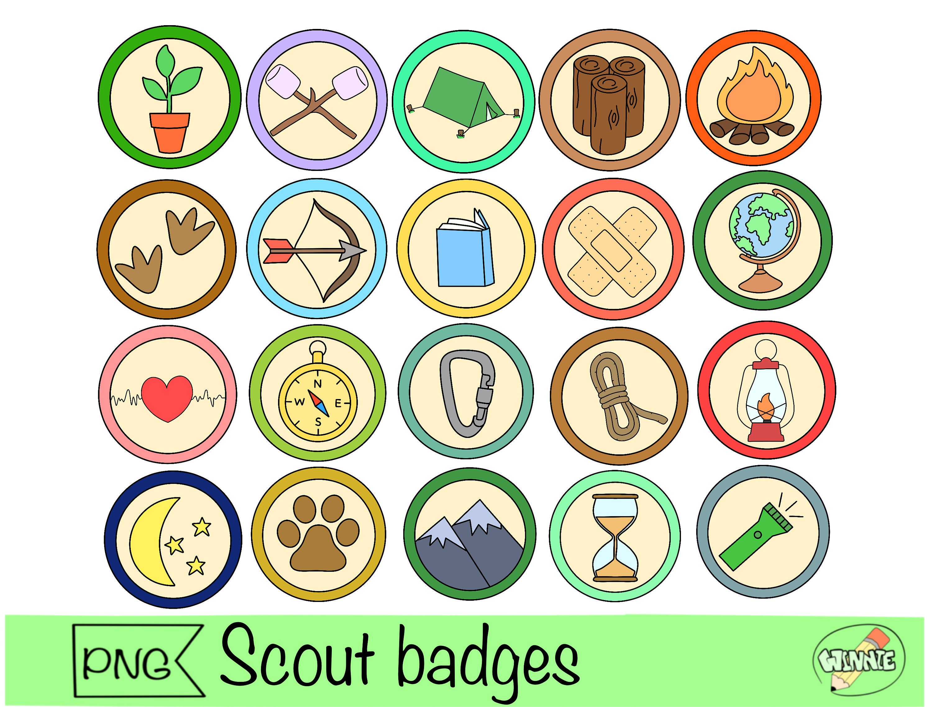 Junior Badges, Girl Scout Wiki