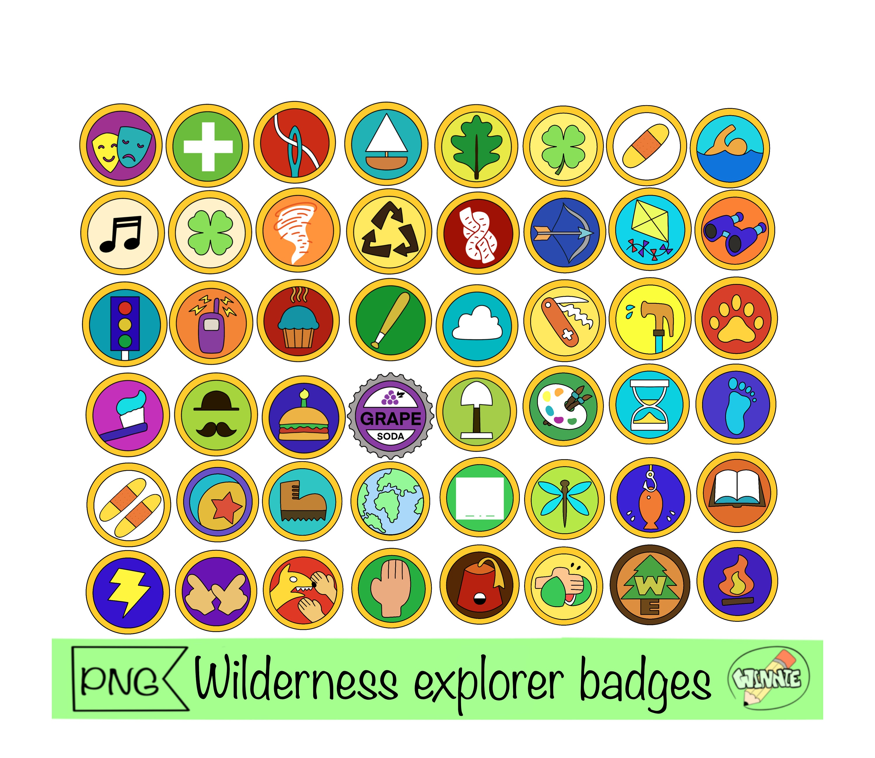 Sign Signal and Codes (Boy Scouts Merit Badge) STICKER Vinyl Die-Cut D – The Sticker Space