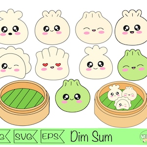 dumpling svg dim sum svg clipart svg chinese food png kawaii food steam basket cute dim sum stickers digital sushi clip art japan food