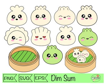 dumpling svg dim sum svg clipart svg chinese food png kawaii food steam basket cute dim sum stickers digital sushi clip art japan food