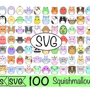 squismallow archivo svg lindo squismallow clipart comida squisy svg smooshy vector squismallow pegatina digital animal squismallow svg archivo de corte