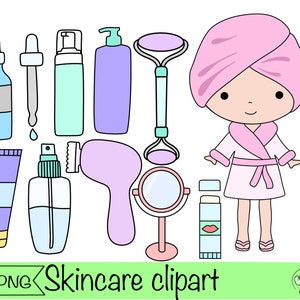 soin de la peau autocollant numérique jour de spa png masque facial png amour de soi