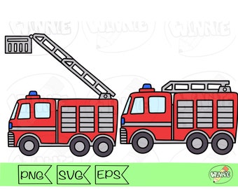 firetruck svg cricut firefighter clipart fireman laddertruck svg emergency responder vehicle png svg fire station svg cut file firetruck svg