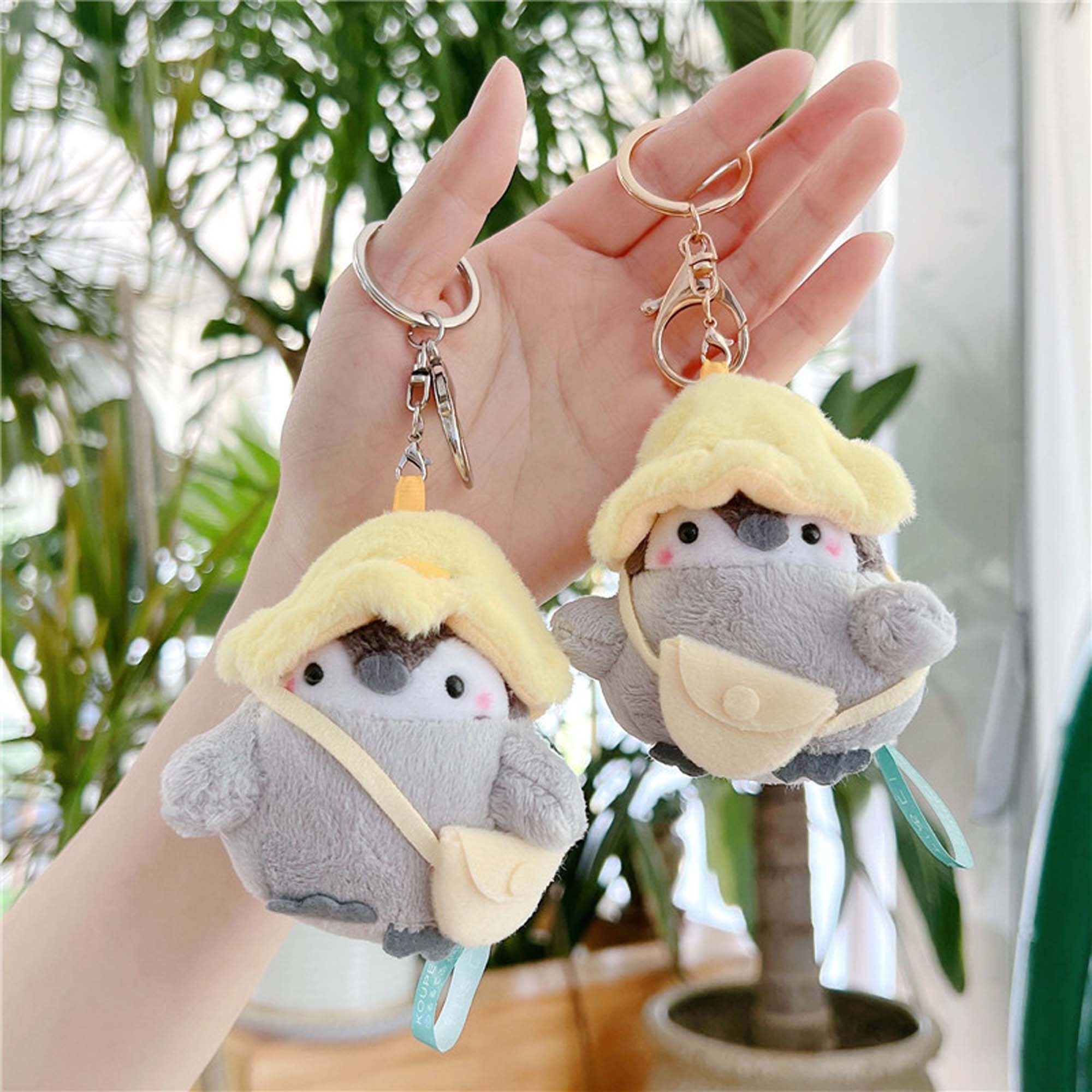 Cute Keychain Fruit Pendant Creative Exquisite Car Chain Circle Male And  Female Bag Hanging Decoration Small Ornament - Temu