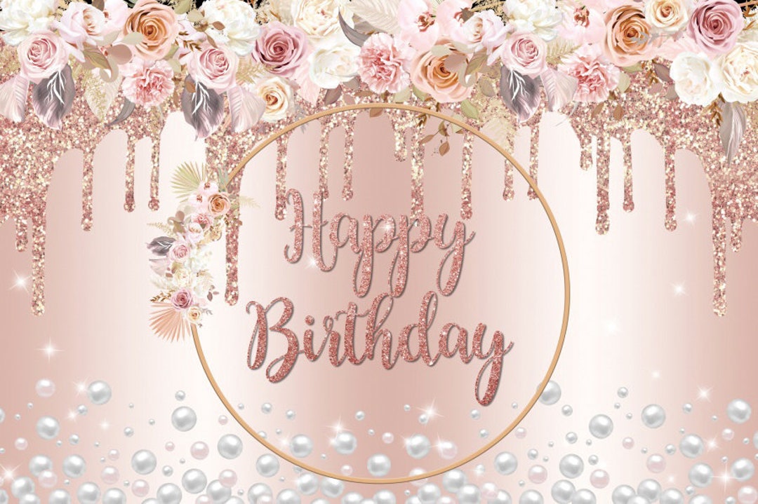 FOZEE Gold Glitter Banner 'My Woes' - Dra Produktbild-Vorschau 3