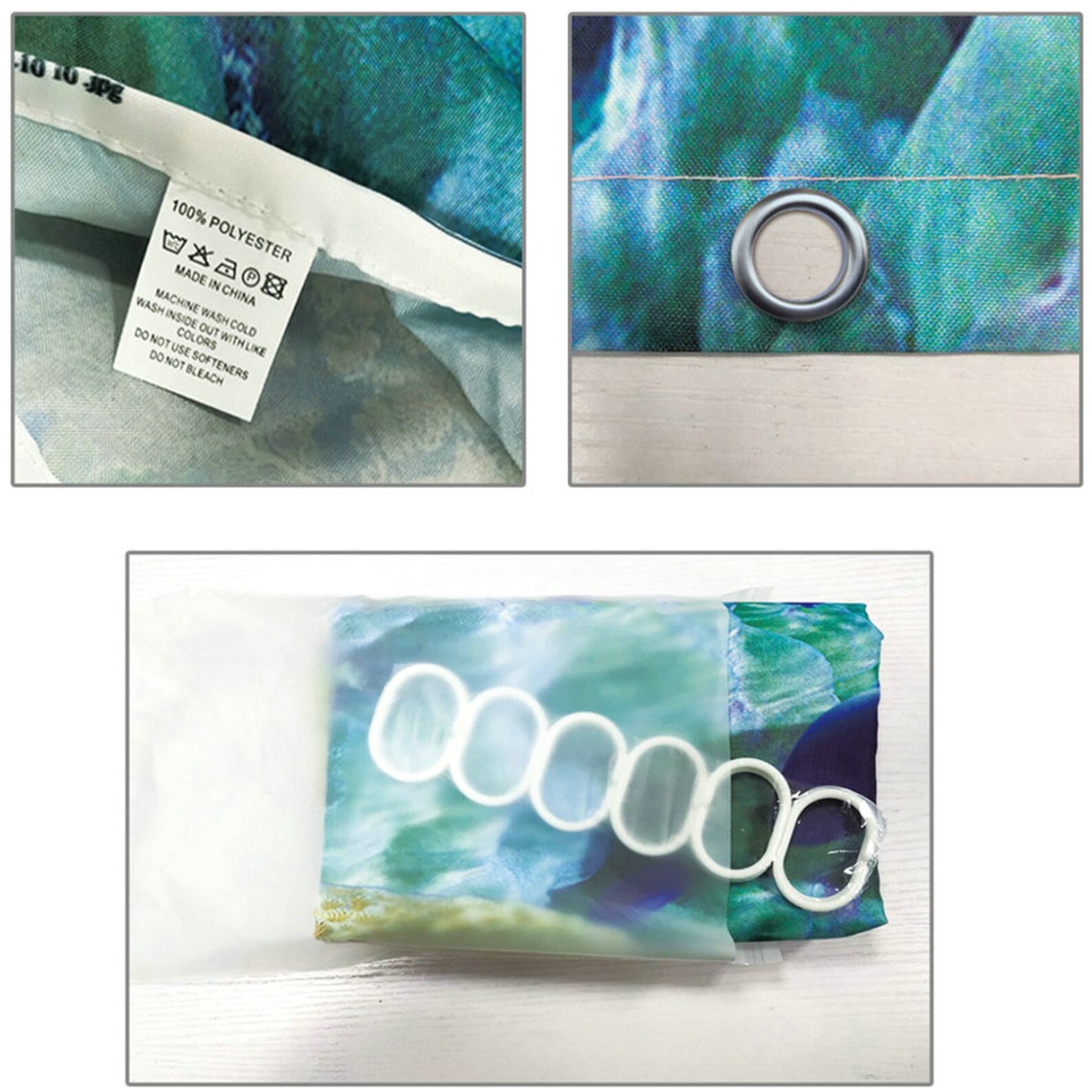 Bathroom Shower Curtain Misty Forest Bathroom Curtain With - Etsy