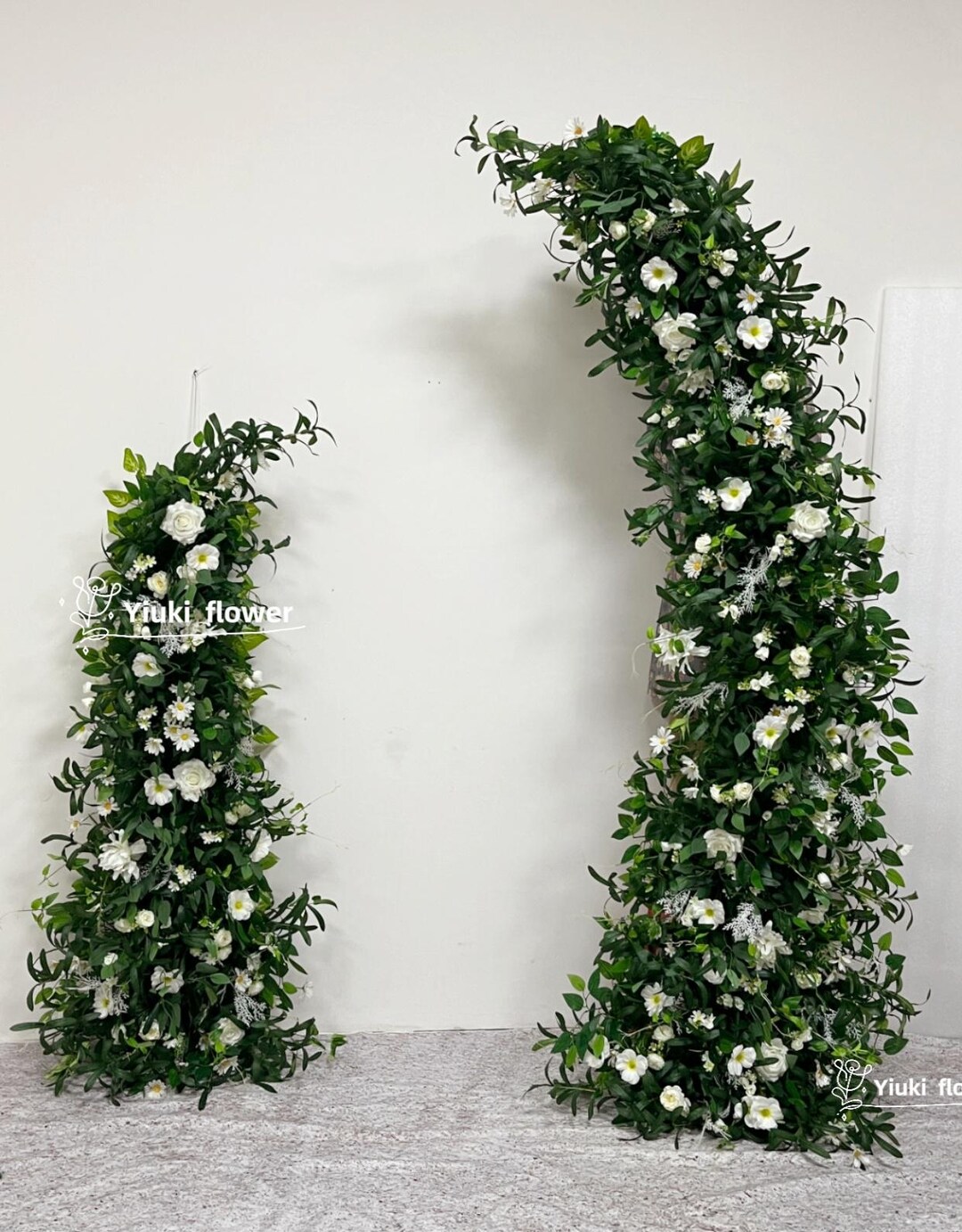 Greenery Leaves Arch Flower|arbor Flowers|wedding Reception Decor ...