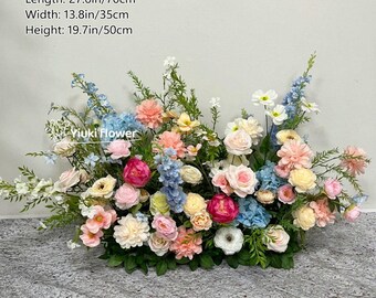 Wildflowers Floor Flower, Artificial Wedding Aisle Flowers,Ground Flower, Wedding Reception, Anniversary decoration, Wedding Ceremony