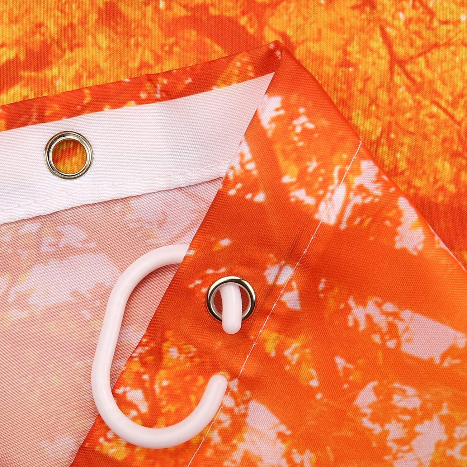 Fall Shower Curtain Autumn Shower Curtain Set With Hooks Etsy