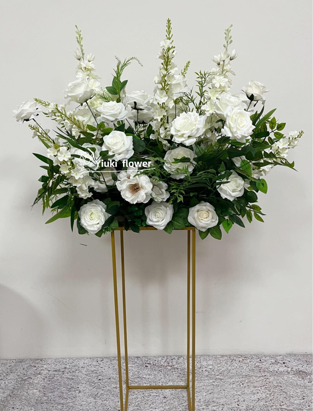 Silk Wedding Aisle Flowers: Ground Floral Table Centerpiece - Etsy