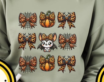 Coquette Halloween Png, Halloween Pumpkin png,  Spooky Season Png, Halloween Mama Png, Girly Coquette Bow Png, Bat Png, Spooky Vibes png
