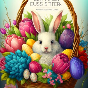 Easter Coloring Book - Etsy