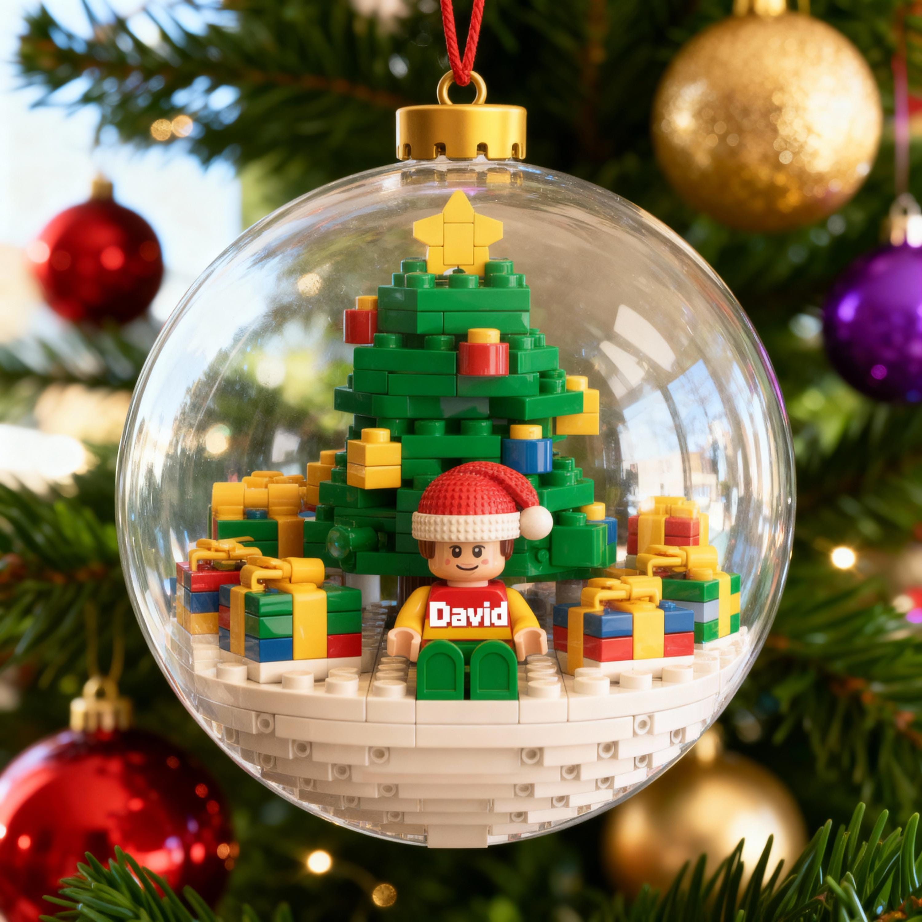 クリスマスツリー Etsy レゴ ネックレス Legos Christmas Ornament