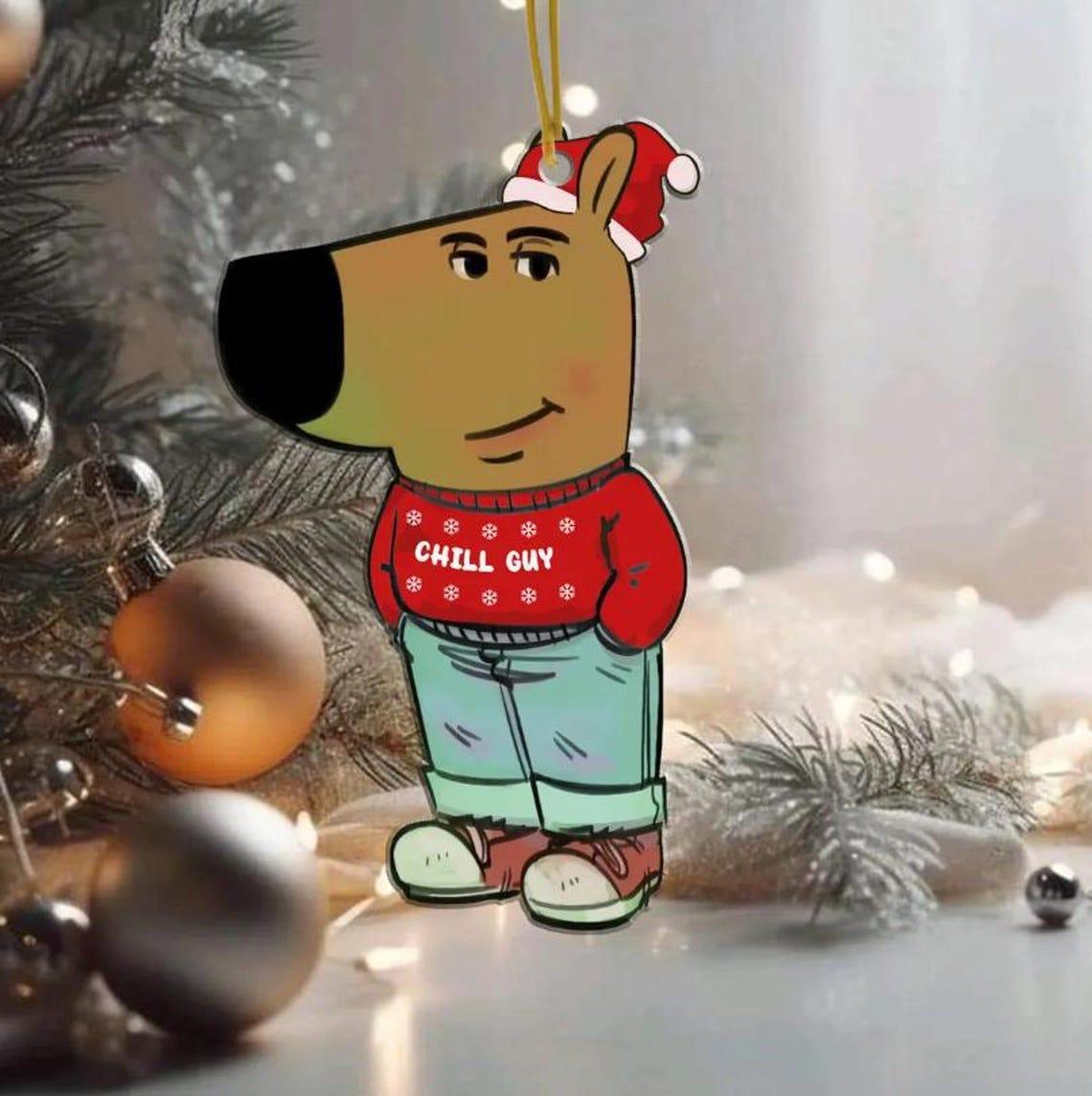 Chill Guy Christmas - Etsy