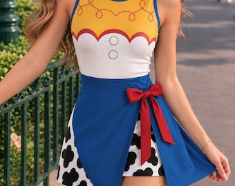 Toy Story Dress, Jessie Halloween Dress, Toy Story Halloween, Disneyland Halloween, Halloween Costume
