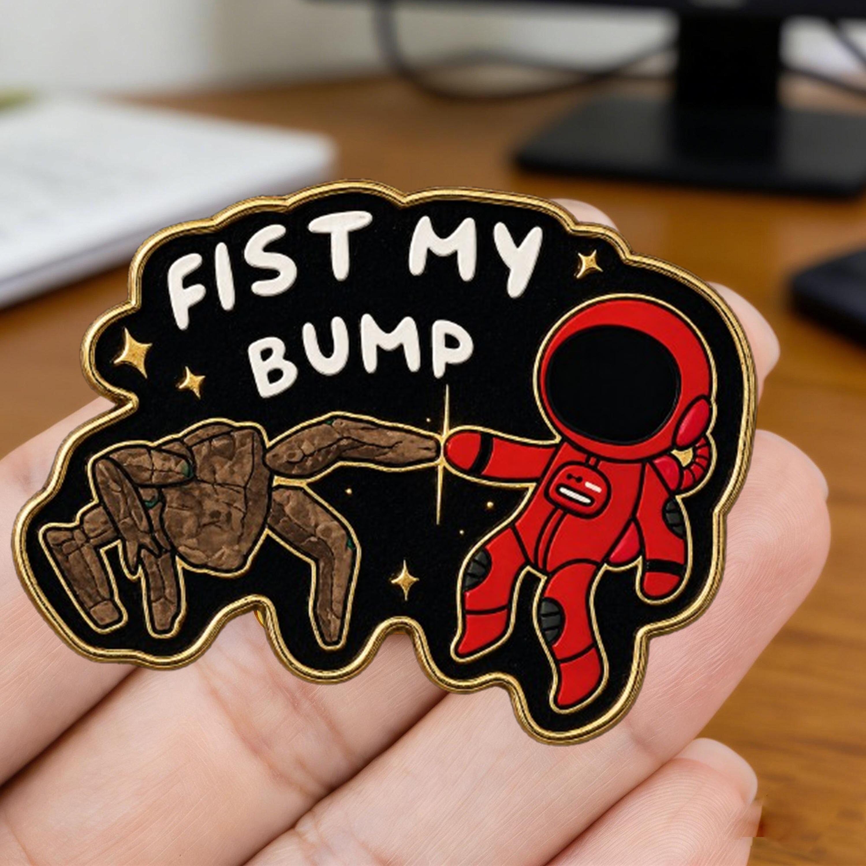 Fist Bump Pin - Etsy