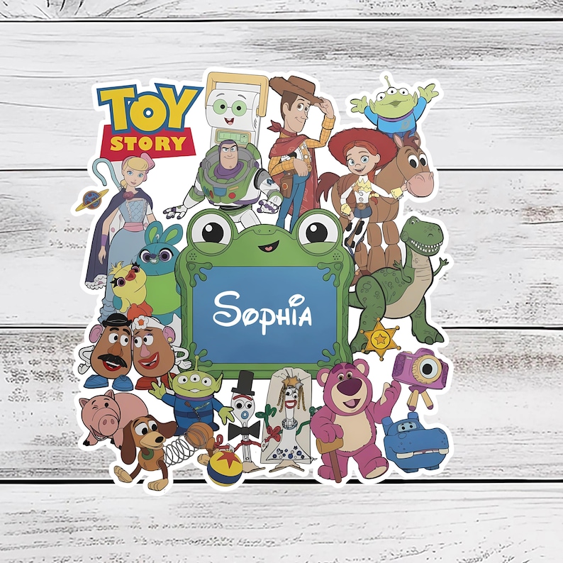 Imán personalizado de Toy Story "Lo sabía, te conocía", imán de Toy Story Friends, imán "Tienes un amigo en mí" imagen 1