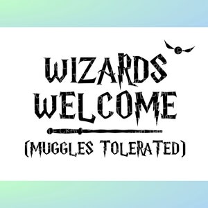 Felpudo Harry Potter: Muggles Welcome 60 X 40 cm